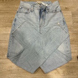 Madewell curvy vintage jean, size 24